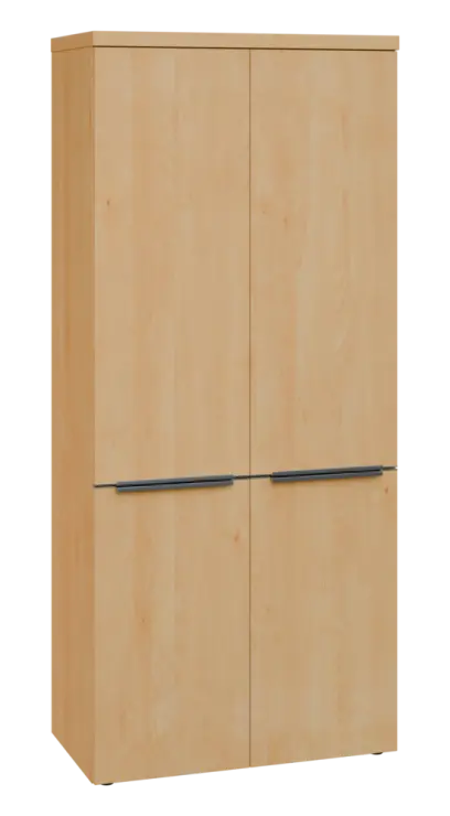 SIN 5 - 84D kancelářská skříň, 4-dveřová, 1820x800x400, javor horský